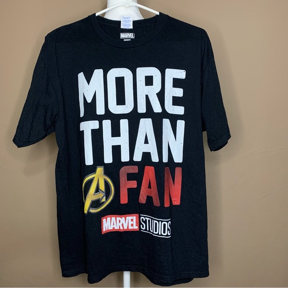 Marvel More than a fan Black Tee - Picture 3 of 7